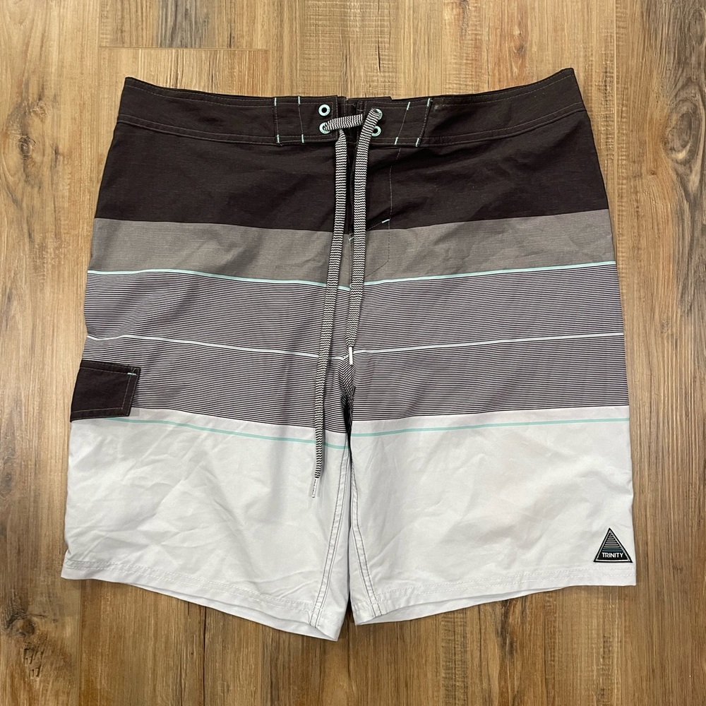 Patterned Board Shorts